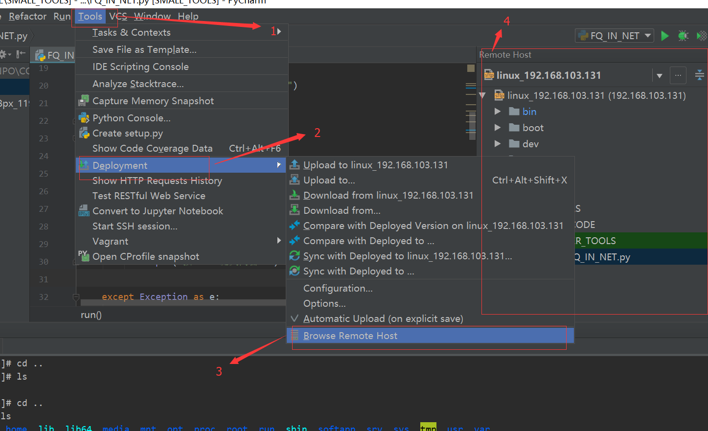 比较本地和远程的代码差异
